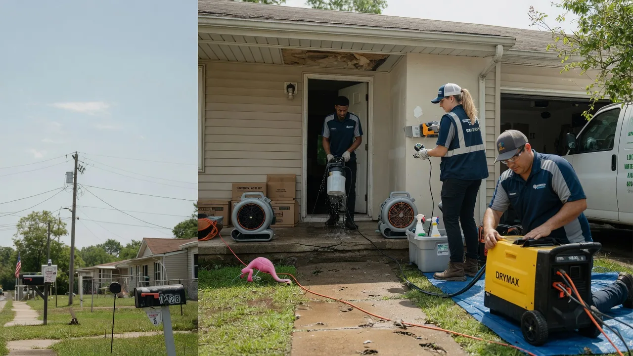 Storm Damage Water Removal in Napoleonville, LA near me